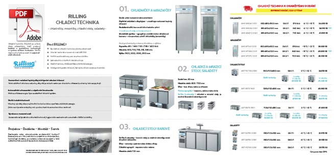 Stáhněte si letáček s nabídkou chlazení RILLING v PDF