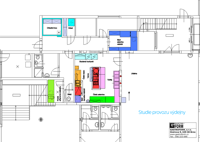 Technický projekt gastro provozu Technický projekt gastro provozu