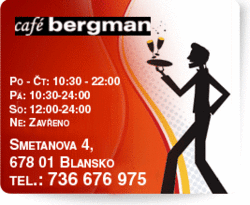 Restaurace café Bergman Blansko
