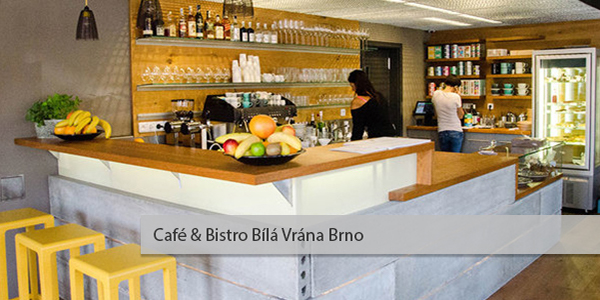 Caf&eacute; & Bistro B&iacute;l&aacute; Vr&aacute;na Brno