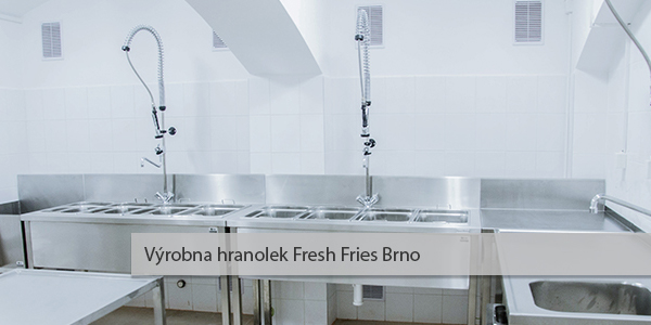 V&yacute;robna hranolek Fresh Fries Brno