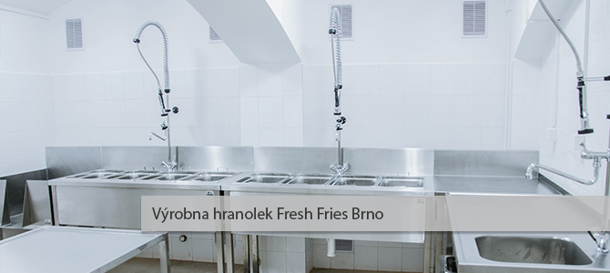 V&yacute;robna hranolek Fresh Fries Brno