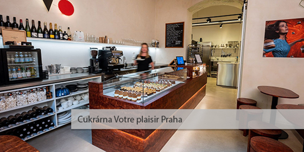 Cukr&aacute;rna Votre plaisir Praha