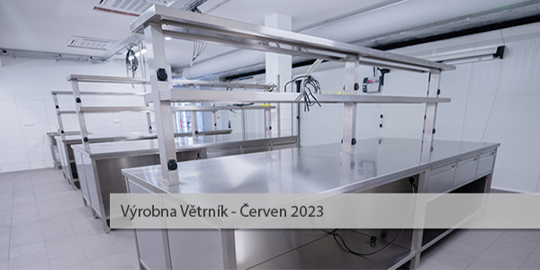 V&yacute;robna Větrn&iacute;k - Červen 2023