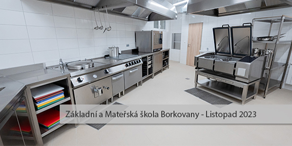 Základní a Mateřská škola Borkovany - Listopad 2023 Základní a Mateřská škola Borkovany - Listopad 2023