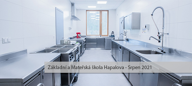Základní a Mateřská škola Hapalova - Srpen 2021 Základní a Mateřská škola Hapalova - Srpen 2021